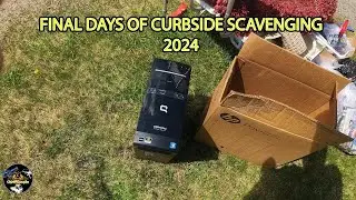 My final days curbside scavenging of 2024