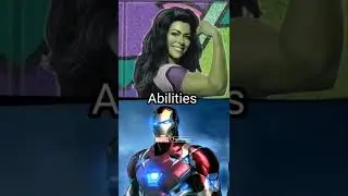 She Hulk vs Iron-Man Who Will Win #shorts #viral #marvel #ironman