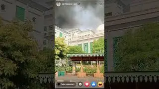 Kebakaran Mesjid Islamic Center Jakarta Utara