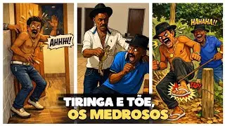 TIRINGA E TÕE, 2 MEDROSOS MELHORES MOMENTOS | COMPILADO