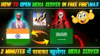 how to open mena server in free fire | how to create mena server free fire | mena server vpn