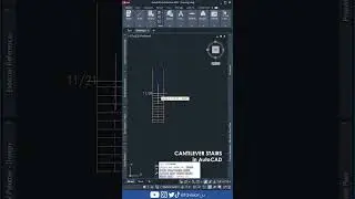 Stairs in #autocad #architecture (watch full video)
