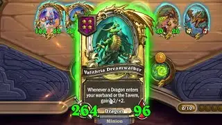 Ysera with gold Valithria Dreamwalker and Dragons