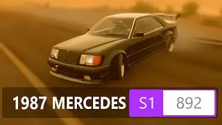 MERCEDES-BENZ AMG HAMMER COUPE 1987 | Drift setting (I bet sideways # 9, Forza Horizon 5)