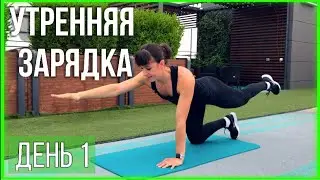 Утреняя зарядка за  10 минут ДЕНЬ #1 из 30 | sindirina1