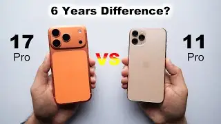 iPhone 17 Pro vs iPhone 11 Pro Speed & Camera Test 🔥 6 Years Difference? (HINDI)