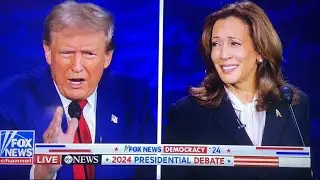 TRUMP & HARRIS Entire Debate Commercial Free