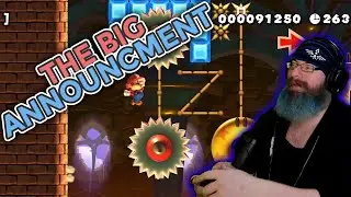 Big Announcement! | Super Mario Maker 2 Super Expert No Skip with Oshikorosu! [129]