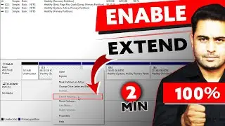 extend volume greyed out windows 11 | extend volume greyed out windows 10 fixed
