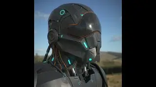 Robot Turntable in Marmoset Toolbag 4 with RTX