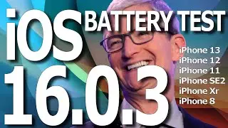 iOS 16.0.3  : Battery Life Test : Any improvement over iOS 16.0.2?