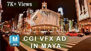 Create Realistic CGI Ads In 10 Min In Maya | Arnold Renderer | Maya 2023 | CGVISION