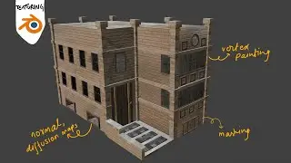 Texturing A Building In Blender - Tutorial