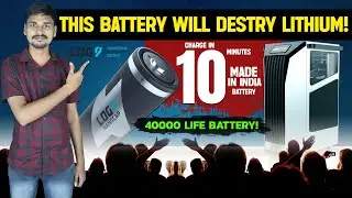 40000 Life Cycles | Log9 Materials LTO Battery for EVs
