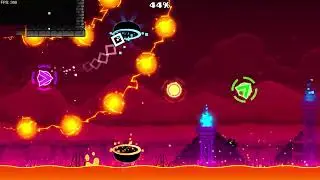 Geometry Dash 2.2 / DASH 100% / Full Showcase