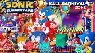 ZONE 4: Pinball Carnival (Co-op) [SONIC SUPERSTARS]
