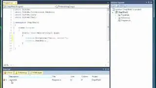 03 02 Correcting Errors- C Sharp dotNet Programming Training Video Tutorial