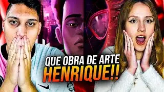 REACT EM CASAL - Miles Morales (Homem-Aranha: Aranhaverso) | “Aranhaverso” | Henrique Mendonça