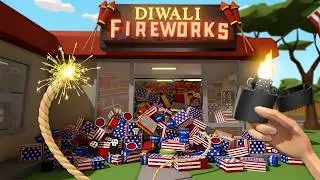 I Blasted Entire Shop 😱 Diwali Simulator | JILL ZONE