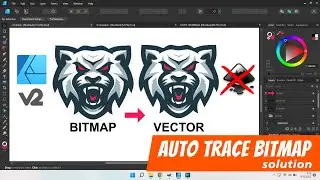 Minus Auto Trace Bitmap di Affinity Designer V2, Cara Ini Solusinya