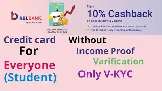 Rbl Bank BankBazar Save Max Credit Card | Unboxing | Super Trick 😱 |