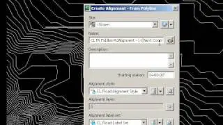 Create an Alignment in Civil 3d: From Polyline