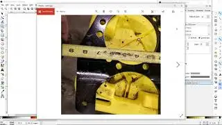 Creating Digital Versions of Existing Real World Parts in inkScape for CNC!