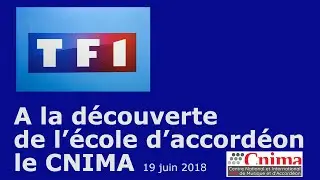 L'école d'accordéon le CNIMA sur TF1