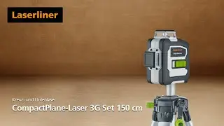 Kreuz- und Linienlaser - ECO - CompactPlane-Laser 3G Set 150 cm - 036.299E