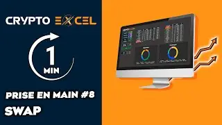Le swap de cryptomonnaies est possible avec Crypto Excel - Prise en main 1 minute