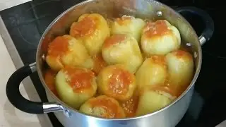 фаршированные перцы в томатном соусе