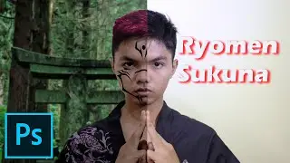 Tutorial Edit Wajah Ryomen Sukuna Jujutsu Kaisen