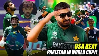 USA 🇺🇸 Beats Pakistan 🇵🇰 in World Cup | Babar Azam | Muhammad Rizwan | Muhammad Rizwan | Cricket |