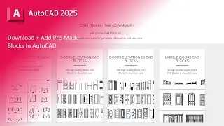 Easily Download + Insert Blocks Into AutoCAD