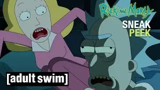 Rick and Morty | Sneak Peek! Night Family | Adult Swim UK 🇬🇧
