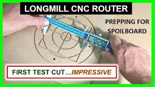 Longmill CNC Router First Test Cut Review [Impressed!] Garrett Fromme