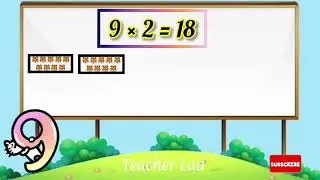 9 Table/ Table 9/ Multiplication table 9 / Nine table/ Multiplication table easy concept for kids