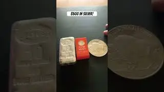 What does $500 in silver look like?  