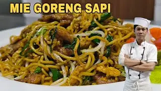 Mie goreng sapi | restaurant style || ala nanang kitchen