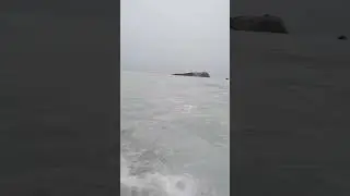 вечёрка на льду.  рывбалка в приморье.