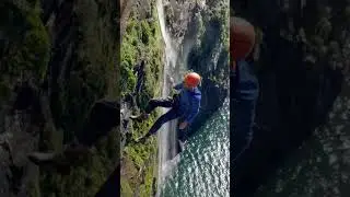 Copper Point Climbing in Milford Sound New Zealand. #climbing