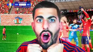 Eurocopa con España pero No Puedo Marcar Gol
