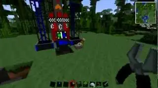 Nuclear Cluster Missile in Minecraft/Voltz Mod