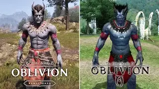 Oblivion Remastered vs. Original - Monsters Comparison
