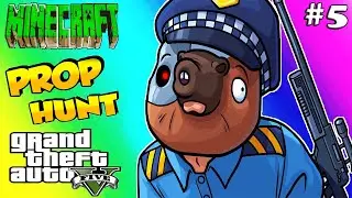 VanossGaming Best Minecraft, Prop hunt, GTA 5 Part 5