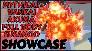 MYTHICAL Bankai Akuma Full Body Susanoo Showcase | Shindo Life