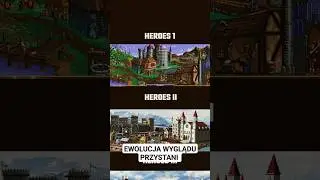🏘️ Ewolucja miasta Przystań w serii gier Heroes. #heroes5 #heroes3 #mightandmagic