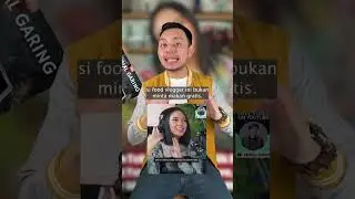Food Vlogger: If FOOD HAS TO BE FREE?! Should you be entertained? 