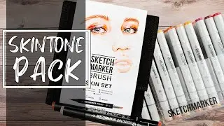 SKETCHMARKER SKIN TONE SET | Marker Review