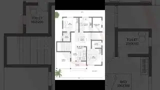 1160 sqft kerala House plan 